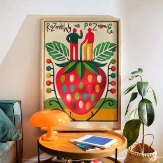 Plakat ROZMOWY NA POZIOMIE